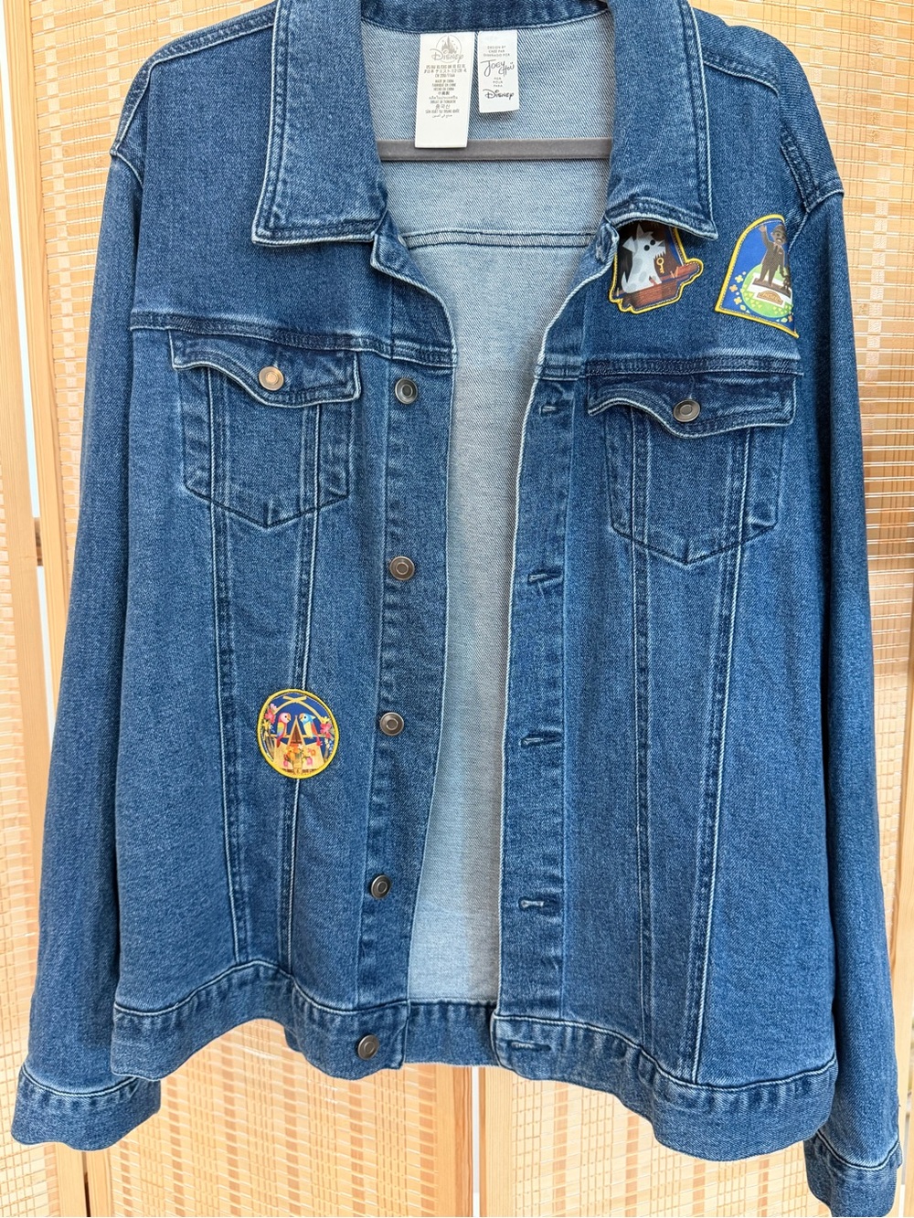 Disney Parks Joey Chou Denim Jacket | Magic Kingdom Castle | Park Exclusive | XL